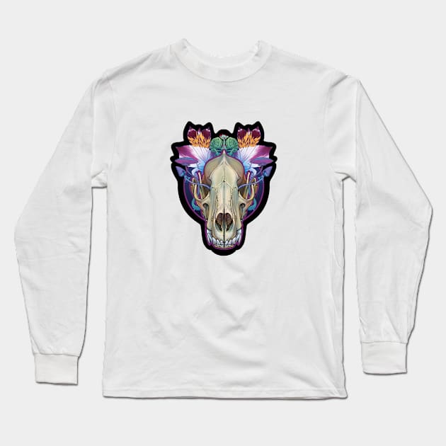 Alstromerias Wolf Long Sleeve T-Shirt by uialwen